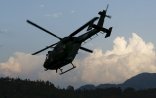 Ukrayna helikopteri Rusiyanı bombalayıb qayıdır - VİDEO