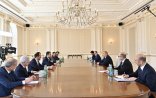 İlham Əliyev İtaliya nazirini qəbul etdi