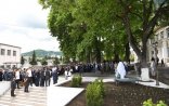 Xankəndində ermənipərəst Saxarova abidə qoyuldu -“Sülhməramlı”ların iştirakıyla...-VİDEO