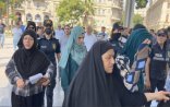 Dindarlar Prezident Administrasiyası qarşısında aksiya keçirdi - VİDEO