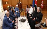 QMİ sədri Gürcüstan Prezidenti ilə görüşüb