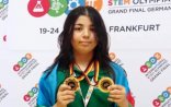 Azərbaycanlı məktəbli Almaniyada 2 qızıl medal qazandı