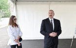 Prezident İlham Əliyev və Mehriban Əliyeva “Basqal” Dövlət Tarix-Memarlıq Qoruğunda olub