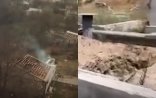 Laçından çıxan ermənilər qəbirləri dağıdırlar - VİDEO