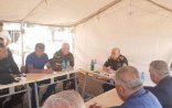 Kəmaləddin Heydərov yanğın baş vermiş ərazilərə helikopterlə baxış keçirib