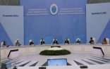 Şeyxülislam Allahşükür Paşazadə Qazaxıstanda keçirilən Qurultayın  Katibliyinin XX sessiyasında iştirak edir