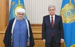 Qazaxıstan prezidenti Tokayev Şeyxülislam Allahşükür Paşazadəni qəbul edib –FOTO
