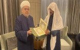Şeyxülislam həzrətləri Ərəbistanının  İslam işləri, dəvət və irşad naziri Əbdüllətif Al əş-Şeyx  ilə görüşdü.
