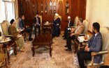 Şeyxülislam Allahşükür Paşazadə MÜSLÜM İnstitutunun sədri Sahibzadə Sultan Əhməd Əlini qəbul edib