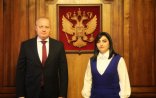 Rusiya səfiri Qarabağa qanunsuz səfər etmiş revanşist erməni deputatı qəbul etdi...-FOTO