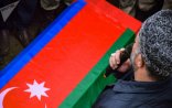 Şəhid nəşini daşıyan, müharibənin mənəvi gücü olan din xadimləri