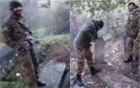 Ermənilər azərbaycanlılara məxsus qəbirləri təhqir edir - Yeni video