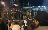 Qarlı Şuşada bu gecəki aksiyadan - Fotolar