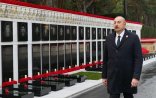 İlham Əliyev Şəhidlər Xiyabanını ziyarət etdi - Foto