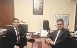 Hikmət Hacıyev İran səfiri ilə görüşdü