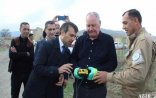 Bob Bləkmən Ağdamda mina zərərsizləşdirdi