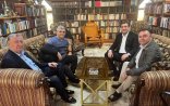 Millət vəkilləri Fazil Mustafanın evində - Foto