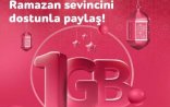 Ramazan bayramında “Nar”dan hər kəsə 1GB hədiyyə!