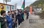 Ekofəallar Laçın-Xankəndi yolunda keçirdikləri aksiyasını müvəqqəti dayandırır