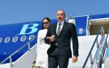 İlham Əliyev və xanımı Türkiyəyə getdi