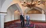 Prezident Şuşada Mehmandarovların malikanəsinin açılışını edib