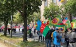 Güney azərbaycanlılar Berlində aksiya keçirirlər 