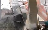 Yaşayış olan evi belə dağıtdılar - Video