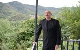 Prezident Badara kəndində - FOTOLAR