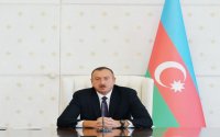 İlham Əliyev İsrailin sabiq Prezidenti Şimon Peresi qəbul edib