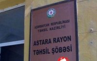Təhsil şöbəsinin müdiri dilə gəldi