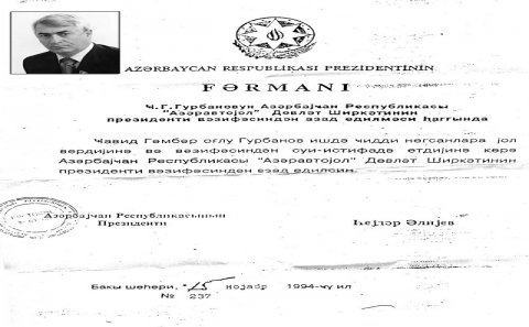 Cavid Qurbanovun parlayan günəşi