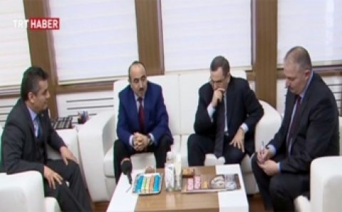 Əli Həsənov TRT-nin baş direktoru ilə görüşüb