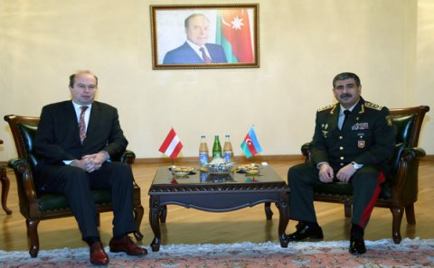 Zakir Həsənov Avstriyanın Azərbaycandakı səfirini qəbul edib