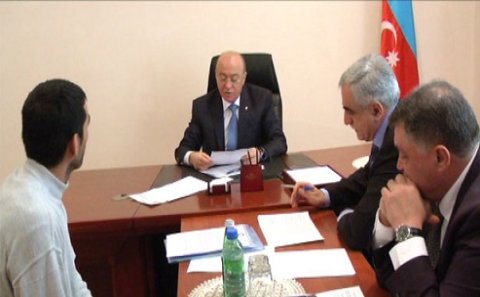 Kəmaləddin Heydərov vətəndaşları qəbul edib