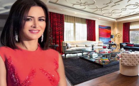 Türk milyarderin qızının möhtəşəm evi - FOTOLAR