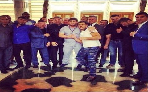 Kadırov Azərbaycanlı döyüşçünü qonaq çağırdı-FOTOLAR
