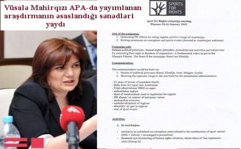 "Biz bir daha sübut etdik ki, fakt, sənəd olmadan yazı yazmırıq"
