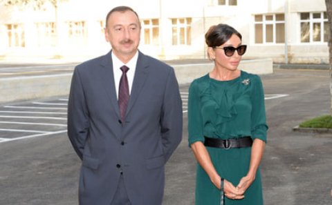 Prezident veteranlar üçün inşa olunan yeni binanın açılışında
