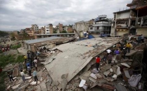 Bu gün Nepalda daha bir zəlzələ baş verib