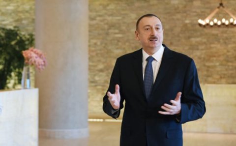 Prezident “Euronews”a müsahibə verdi