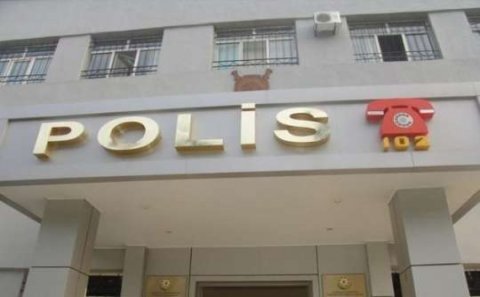 Polis bölməsinə hücüm - Bakıda