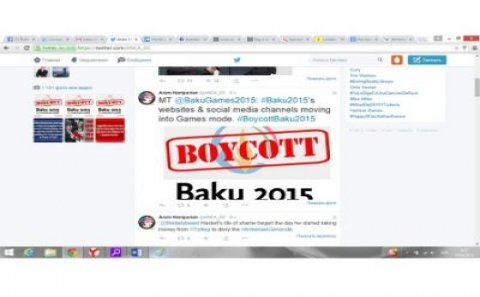 Boykot çağırışlarının arxasında ERMƏNİ İZİ