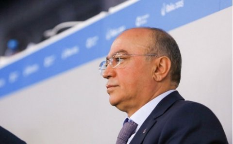 Kəmaləddin Heydərov taekvondo yarışlarını izləyib