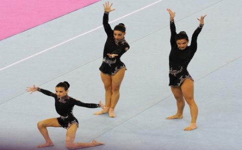 Gimnastlarımız akrobatikada 5-ci oldular