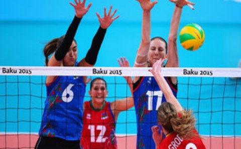 Voleybolçularımız yarımfinal uğrunda mübarizə aparacaq