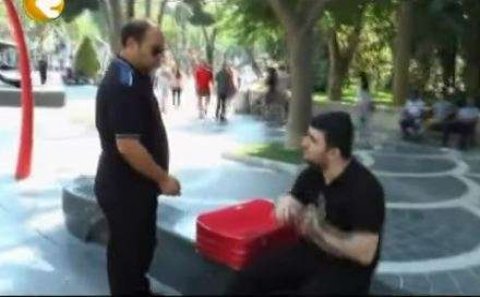 Küçədə narkotiklə dolu sahibsiz çanta - Bakıda