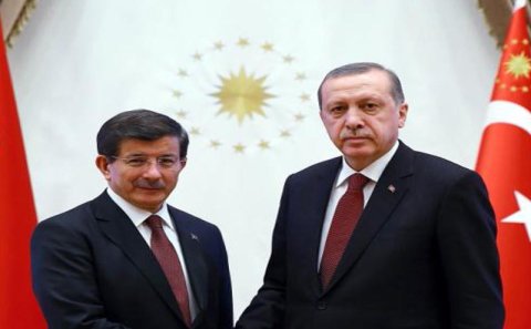 Ərdoğan və Davudoğlu bir araya gəldi
