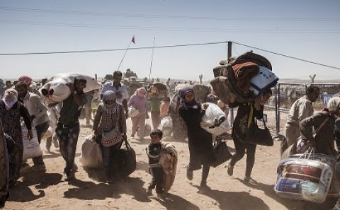 Suriyalı qaçqınların sayı dörd milyon nəfəri keçdi