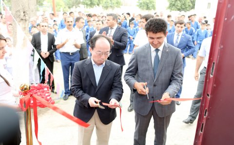 Yaponiya səfiri Gəncədə