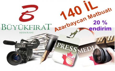 “BÜYÜKFIRAT”dan jurnalistlərə yaxşı sürpriz
